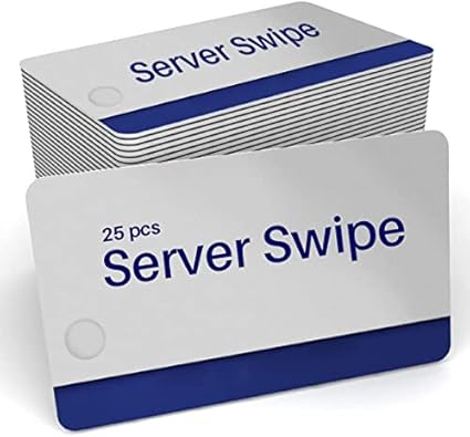Micros Cards Server or Employee Swipe ID - POS (25 Micros Cards), card back