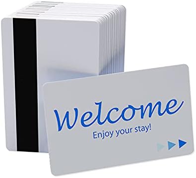 Hotel & Motel Magnetic Stripe Key Cards (500 Pack)
