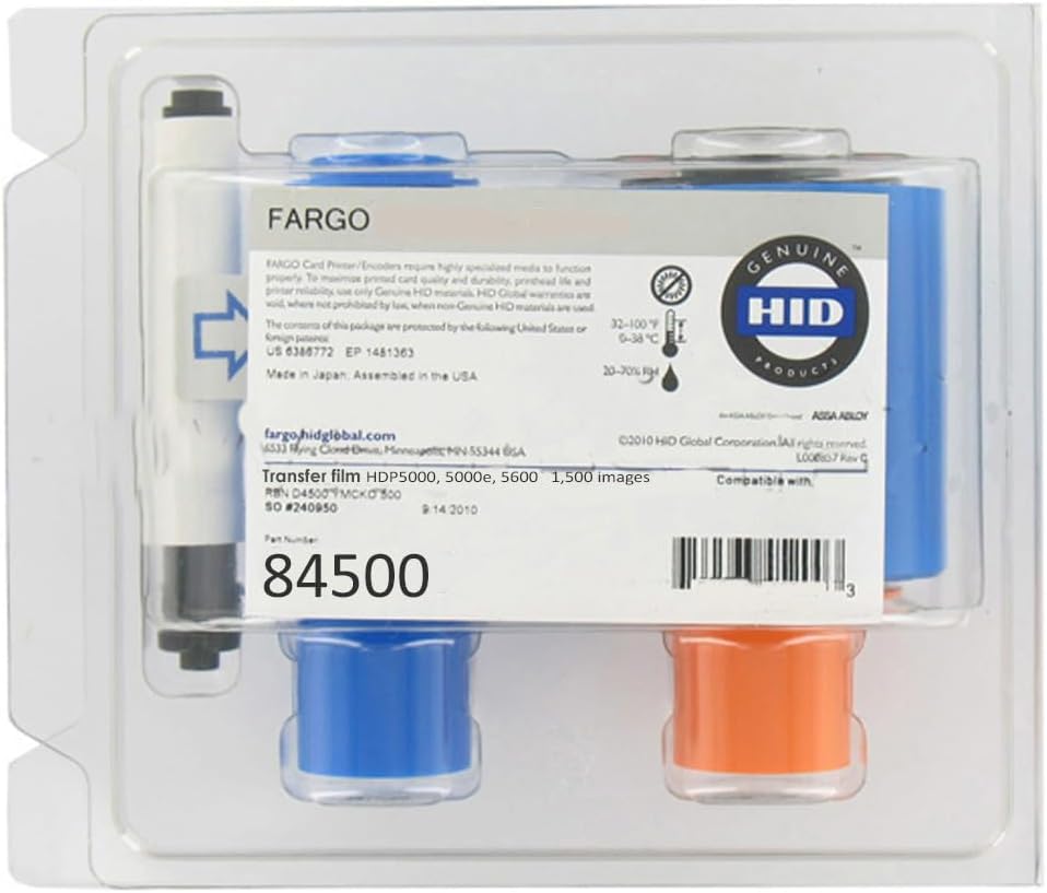 Card Imaging 84500 Clear Retransfer Film for HDP5000,5000e,5600 Printers Replaces 84053