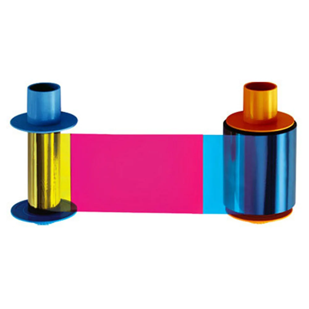 Fargo 45230 Color Ribbon YMCKO for DTC4500 Printers - 700 Capacity, retail packaging